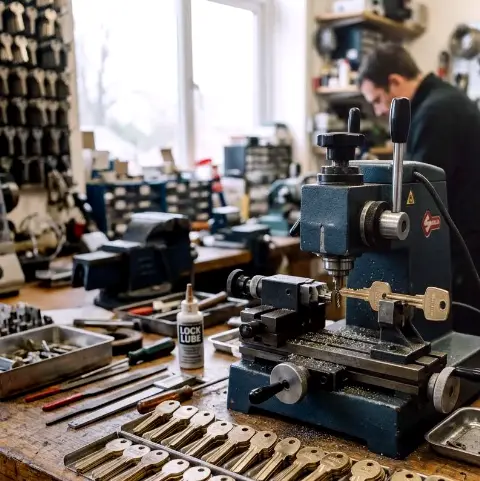 Fluegel Strauch – Schlosswechsel und Reparatur